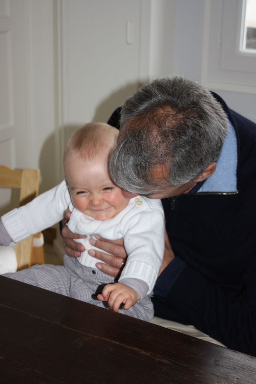Charles et son grand père chéri