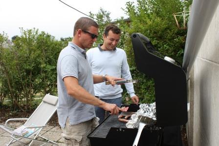 Les deux Guillaume au BBQ