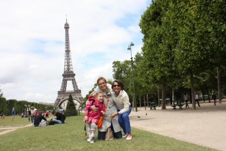 Pique nique sur le champ de Mars