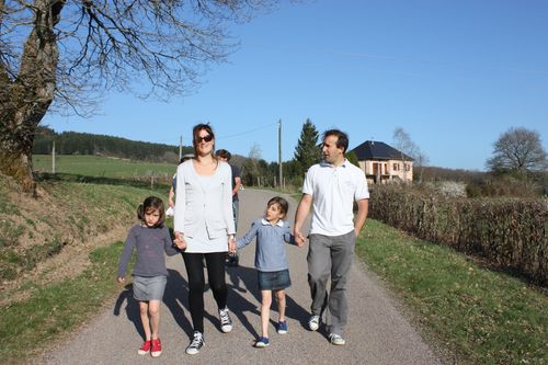 Louise, Audrey, Madeleine et Marco